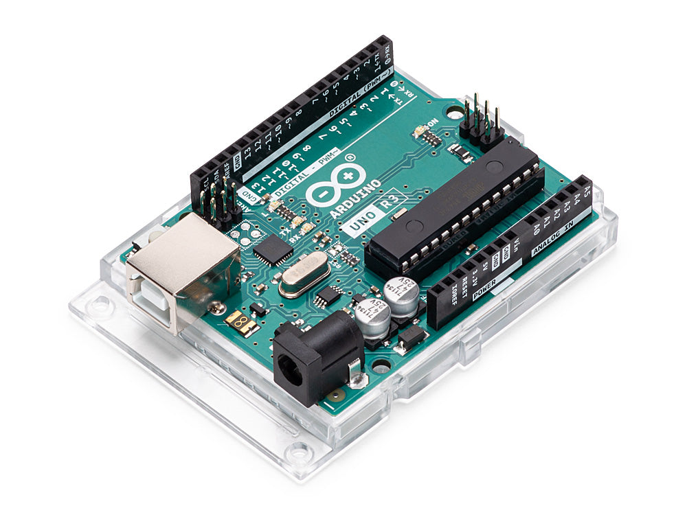 Arduino Uno Rev3 classic microcontroller board for beginners and experts widely used in India