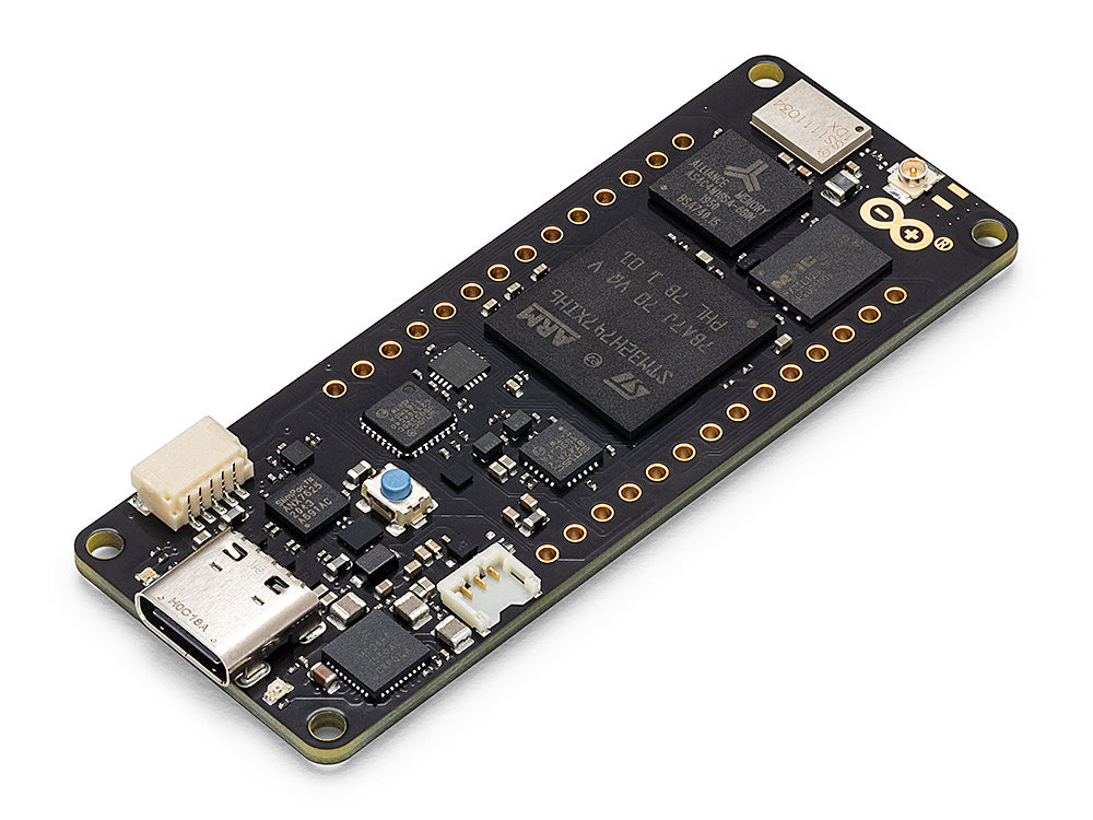 Arduino Portenta H7 dual-core industrial-grade microcontroller board for AI, automation, and embedded Linux