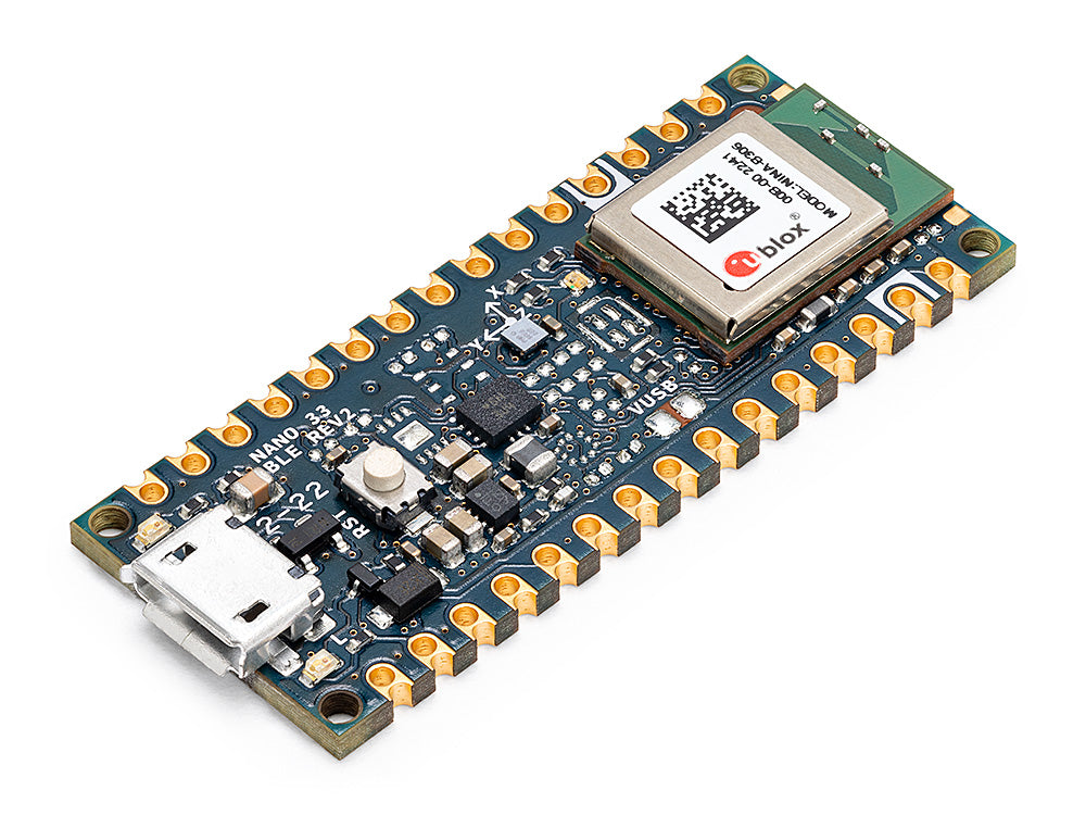 Arduino Nano 33 BLE Rev2 wireless development board with Bluetooth Low Energy and sensors for Indian developers