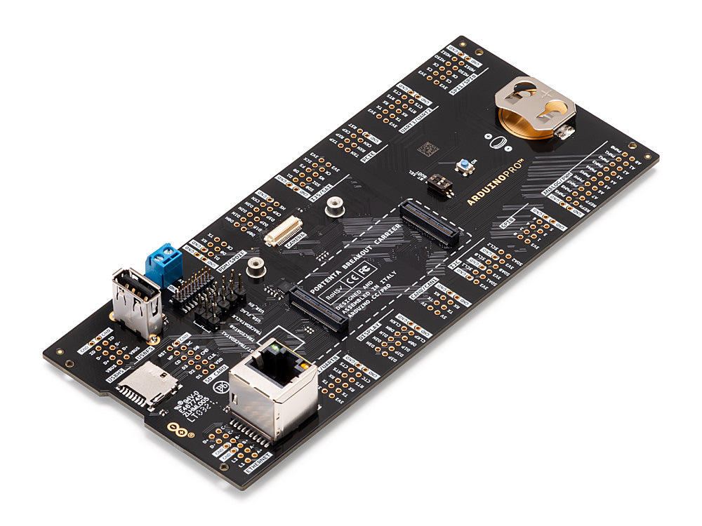 Arduino Portenta Breakout board for rapid prototyping and debugging of Portenta family projects in India