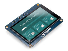 Arduino GIGA Display Shield touchscreen module with microphone, IMU, and camera connector for Indian smart device projects