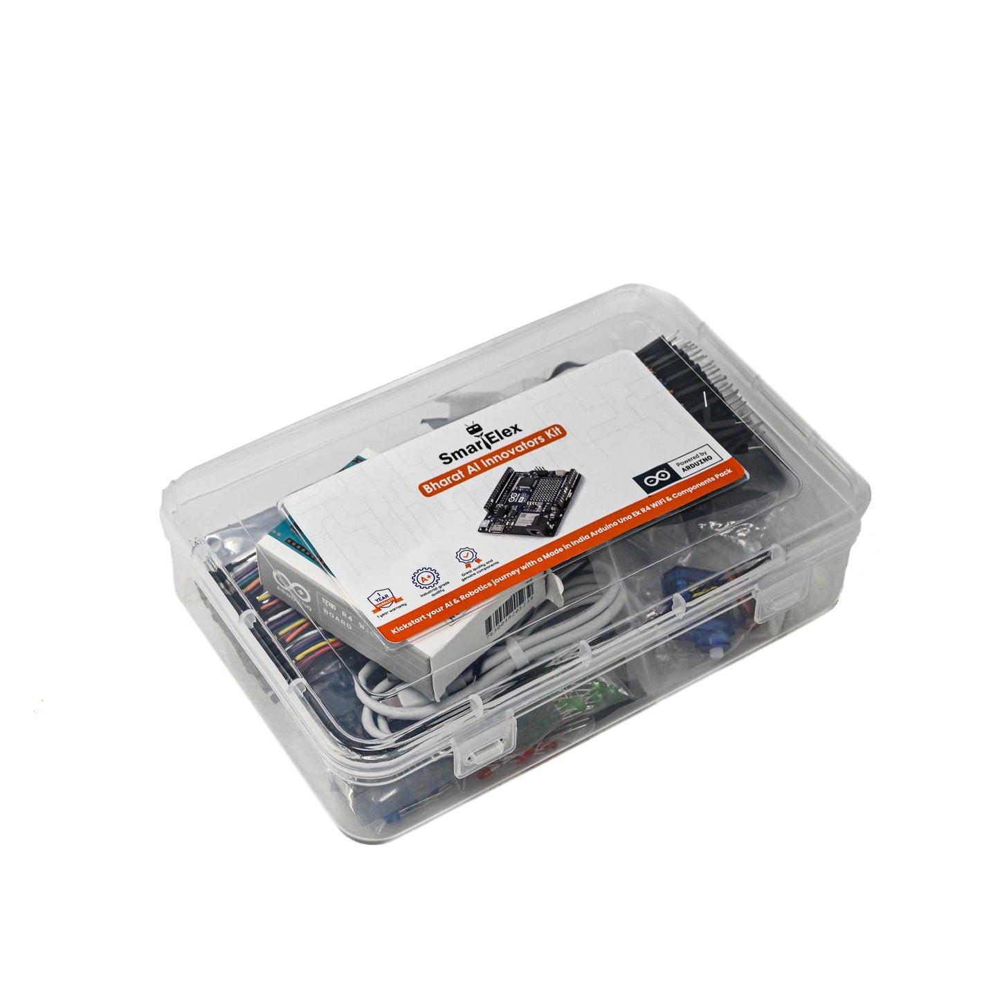 SmartElex Bharat AI Innovators Kit – Powered by Arduino Uno EK WiFi (Made in India)